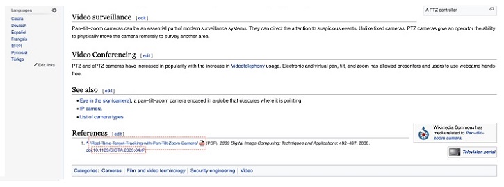 Wikipedia Page BEFORE Publication
