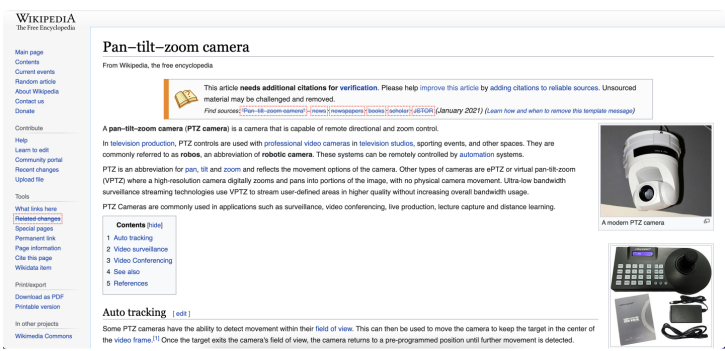 Wikipedia Page BEFORE Publication