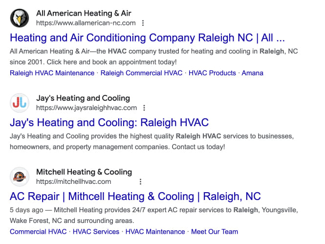 Local SEO in Raleigh