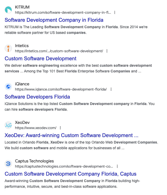 local seo florida
