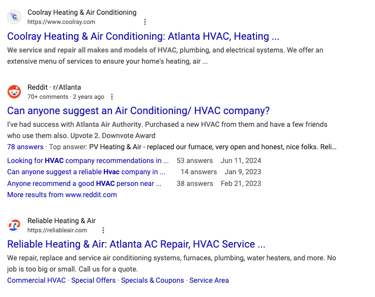 Atlanta Local SEO services