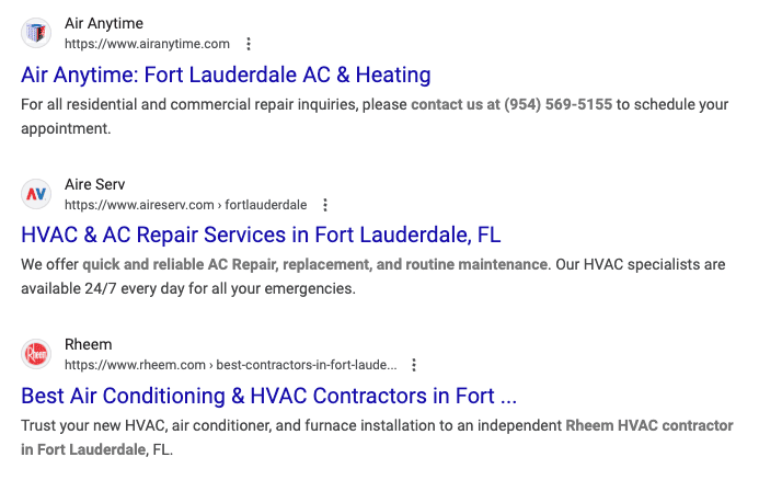 local SEO services Fort Lauderdale