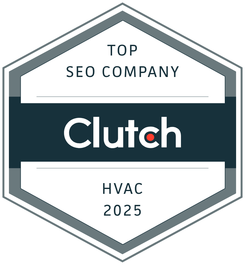 Clutch Award TOP HVAC SEO Company 2025